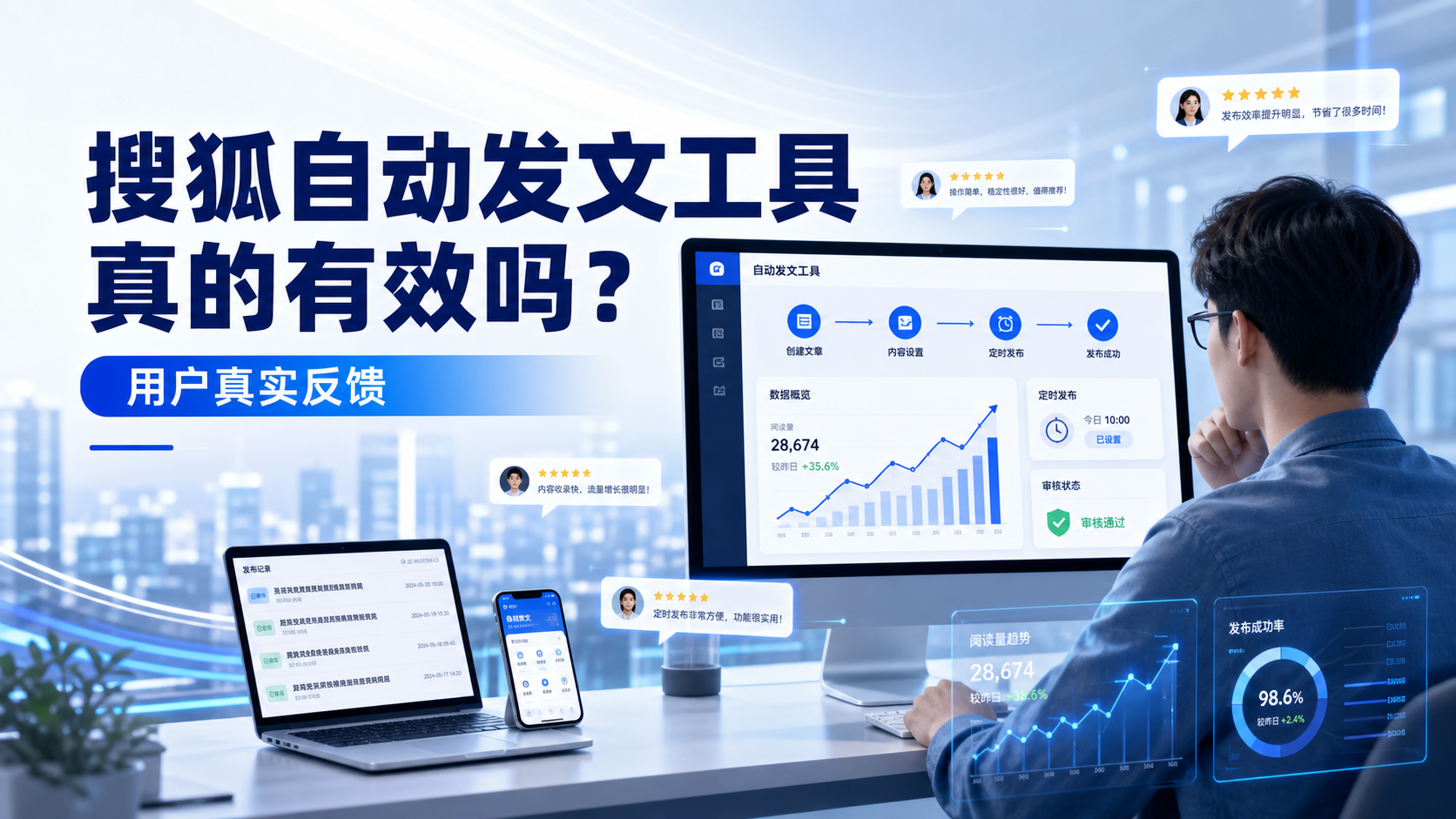 搜狐自动发文工具真的有效吗？商丘用户的真实反馈