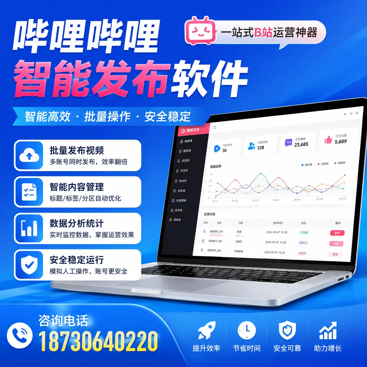 如何通过哔哩哔哩智能发布软件提升 商丘 企业曝光率
